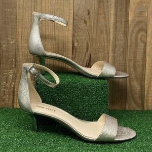 Nine West Glitter Heels Woman's Size 7.5 M